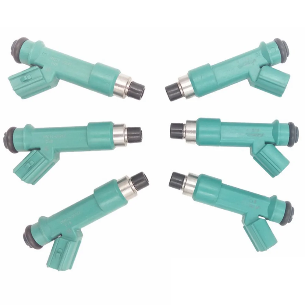 6PCS 23250-31060 23209-39075 Original Fuel Injector Compatible For Toyota 4Runner FJ Cruiser Tacoma Tundra