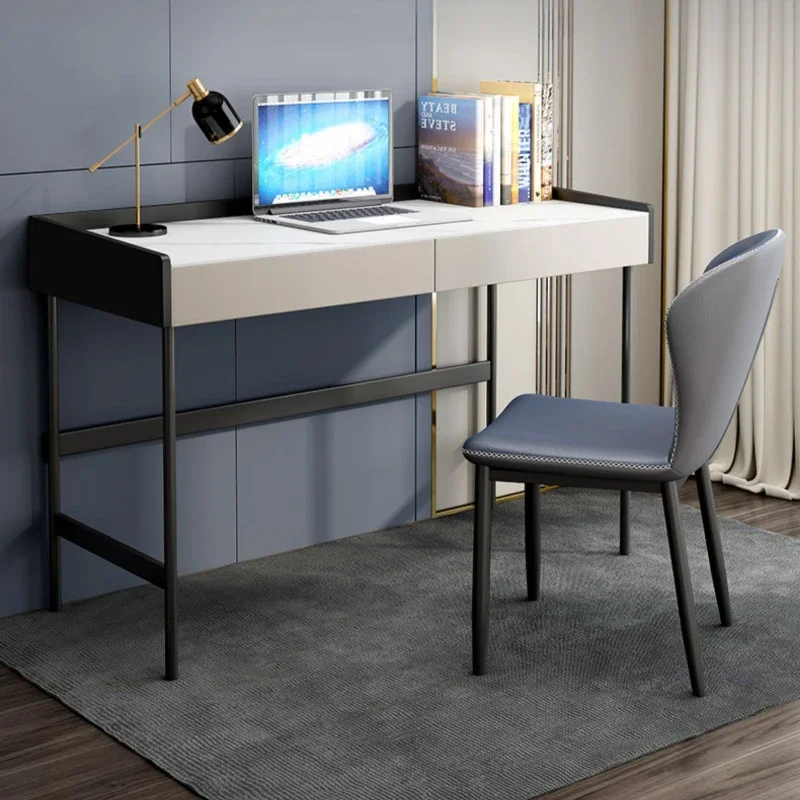 Makeup Table Office Desks Luxury Slate Modern Home Office Desks Bedroom Simplicity Escritorio Ordenador Work Furniture QF50OD