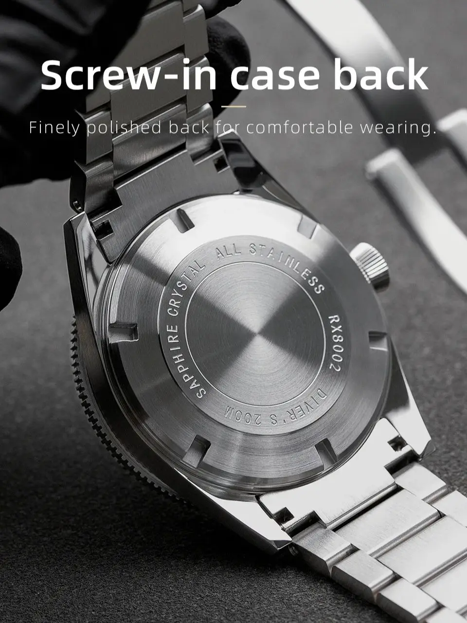 Hestur Sandwich Dial Men's Automatic Watch NH35 40mm, 20Bar