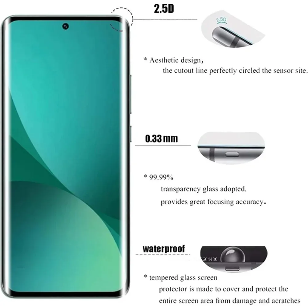 Premium High-Definition Tempered Glass Screen Protector - 2 Pack, Easy Installation
