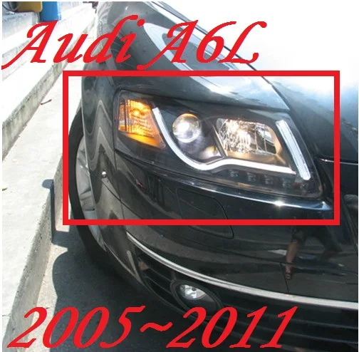 

Бампер лампа для 2 шт. фар A6L 2005 2006 2007 2008 2009 2010 2011 Автомобильные аксессуары, a6l Автомобильные светодиодные дневные ходовые огни