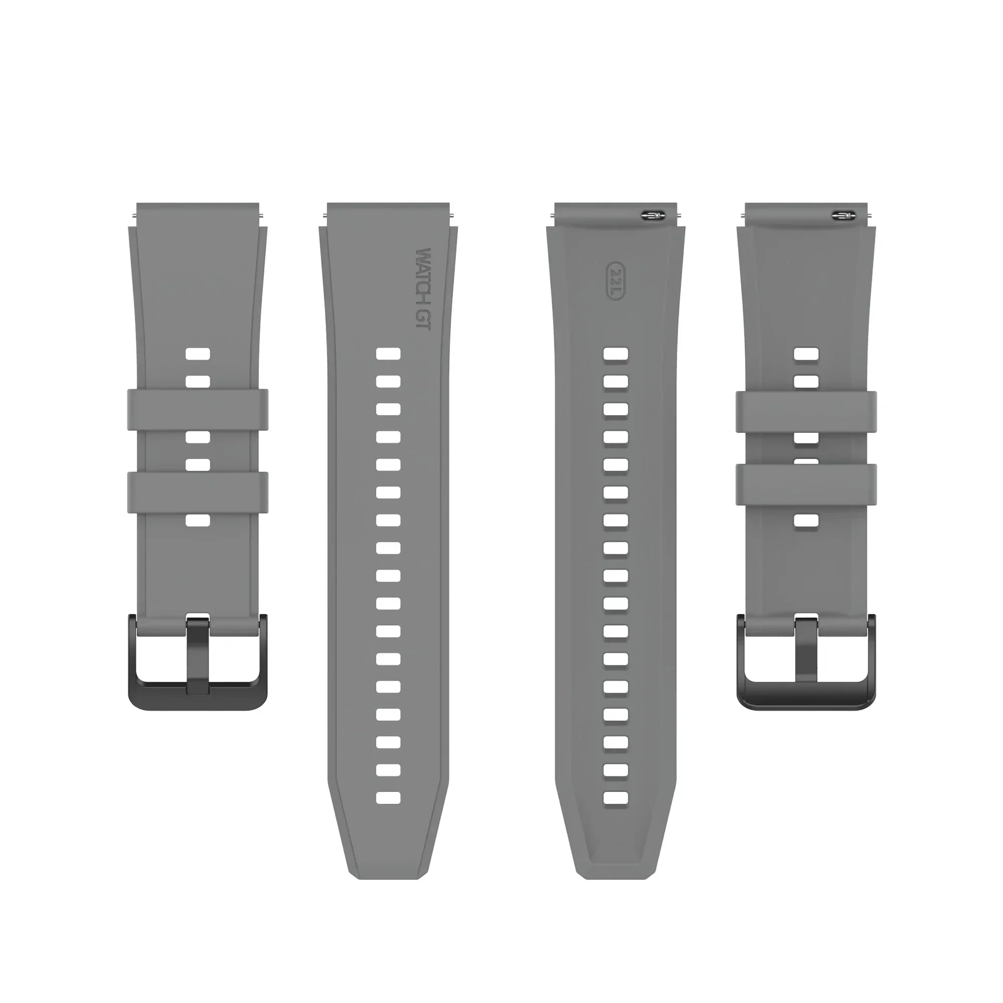 Silicone Sport Strap - 22mm Replacement Watchband
