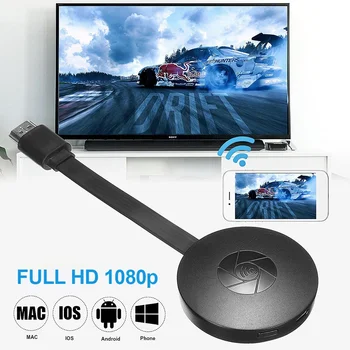Mirroring HDMI wireless Dispositivo multiplo Telefono cellulare collegato alla TV HD 1080P Proiezione Computer Ipad WIFI Proiettore schermo live