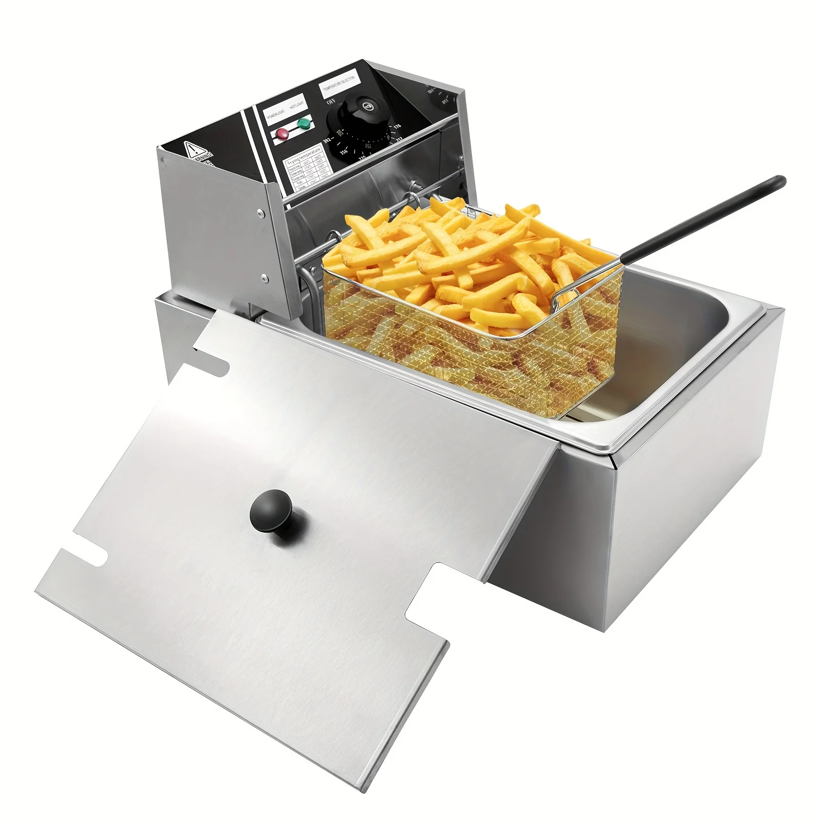 for fryer Electric Deep Fryer stainless steel baskets Countertop with Removable Tank and fryer stainless steel countertop 220v 5