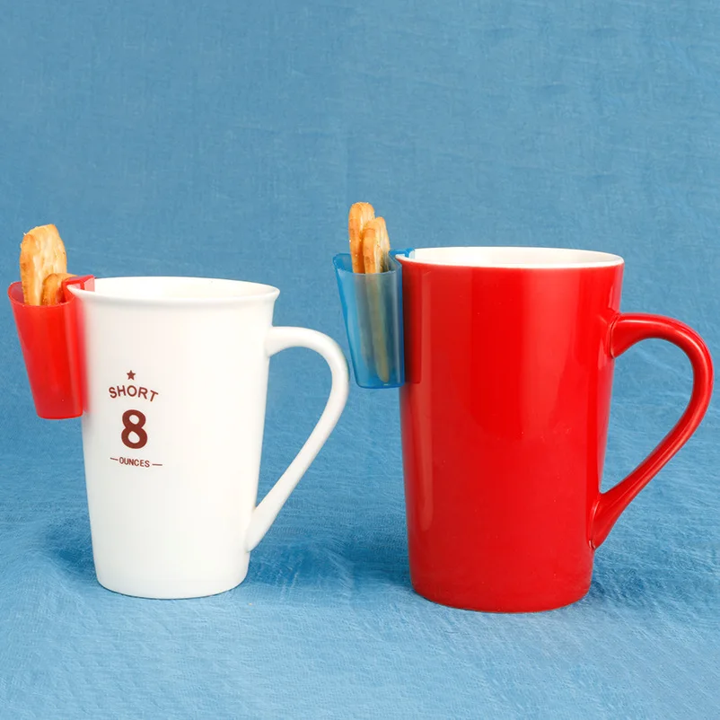 Cookie Dunker Cup manico laterale – Porta biscotti | Organizzatore per biscotti | Appendiabiti per biscotti | Contenitore creativo da appendere