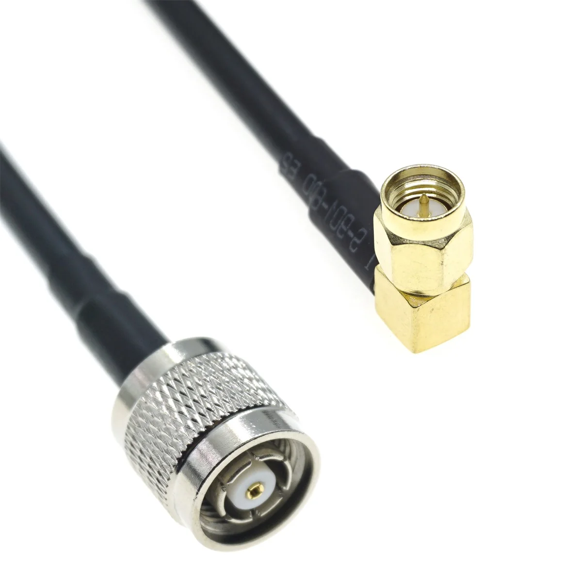 

20CM 30CM 50CM 100CM 1M 2M 3M SMA male right angle to RP-TNC male Plug connector RG58 RF Coaxial Cable Antenn Wifi jumper Coax