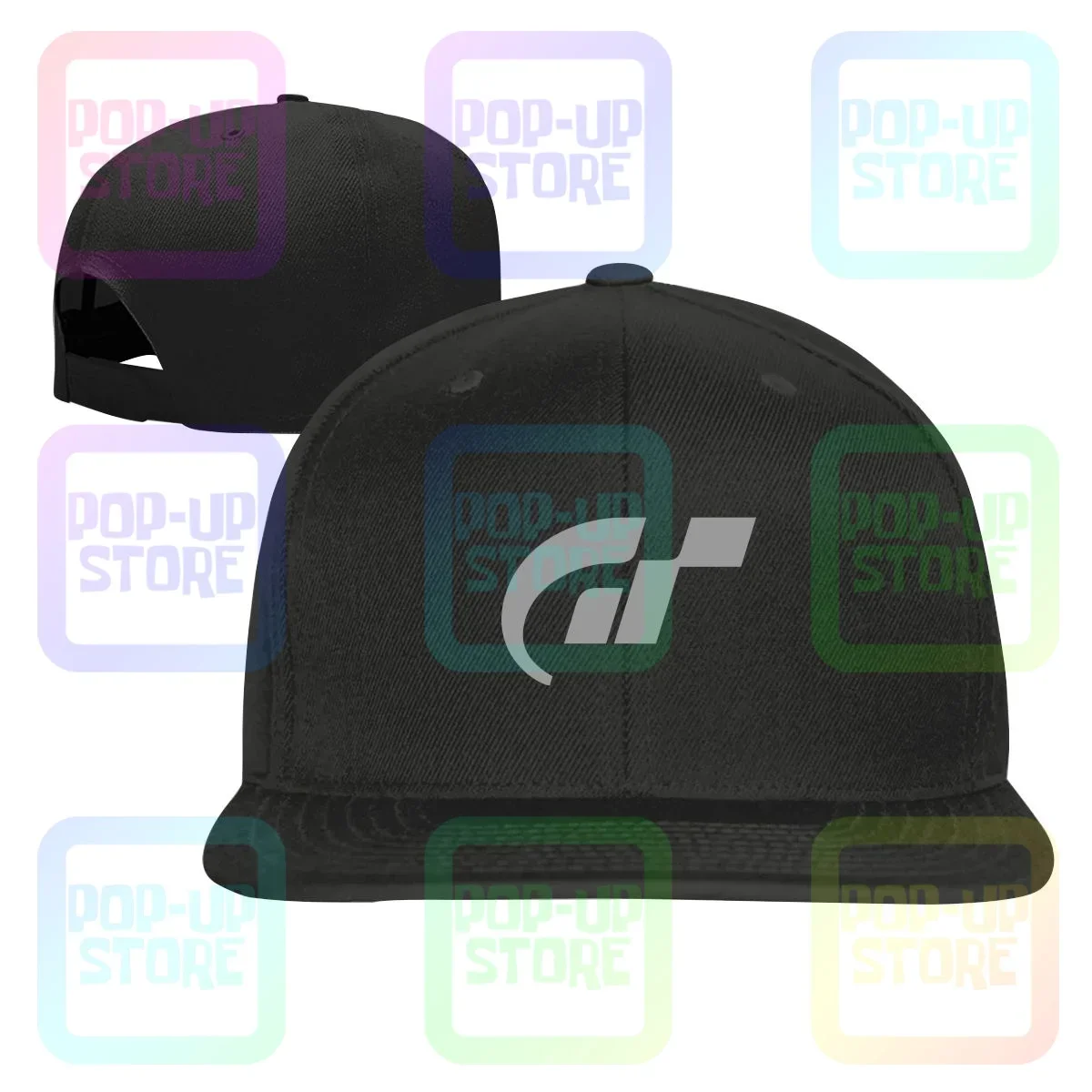 Ps4 Gioco Gran Turismo 7 Logo Snapback Cap Berretti Da Baseball Stampa Hip Hop Regolabile