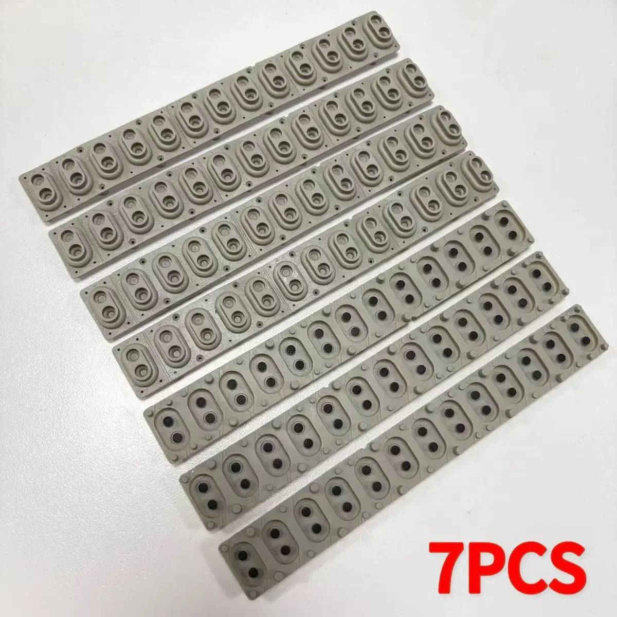 7PCS Rubber Strips For Roland EP9 JV JX JW50 VA7 A37 AX7 EP G70 D50 S-50 D10 D20 E-86 AX1 AX7 Korg SD1 X5 X5D N264 IS40 IS50