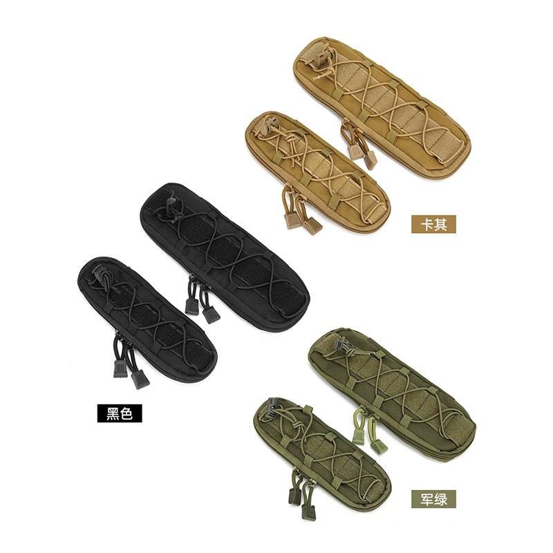 Outdoor Pack Knife Sleeve Molle Pocket Cover Belt Backpack Tool Bag Mini Kit Survival 2
