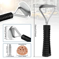 Car Truck Motorcycle Tire Repair Tools Tire Patch Roller Tool Buffing Wheel 42mm High Speed Tyre Grinding Head Tire Scraper 2