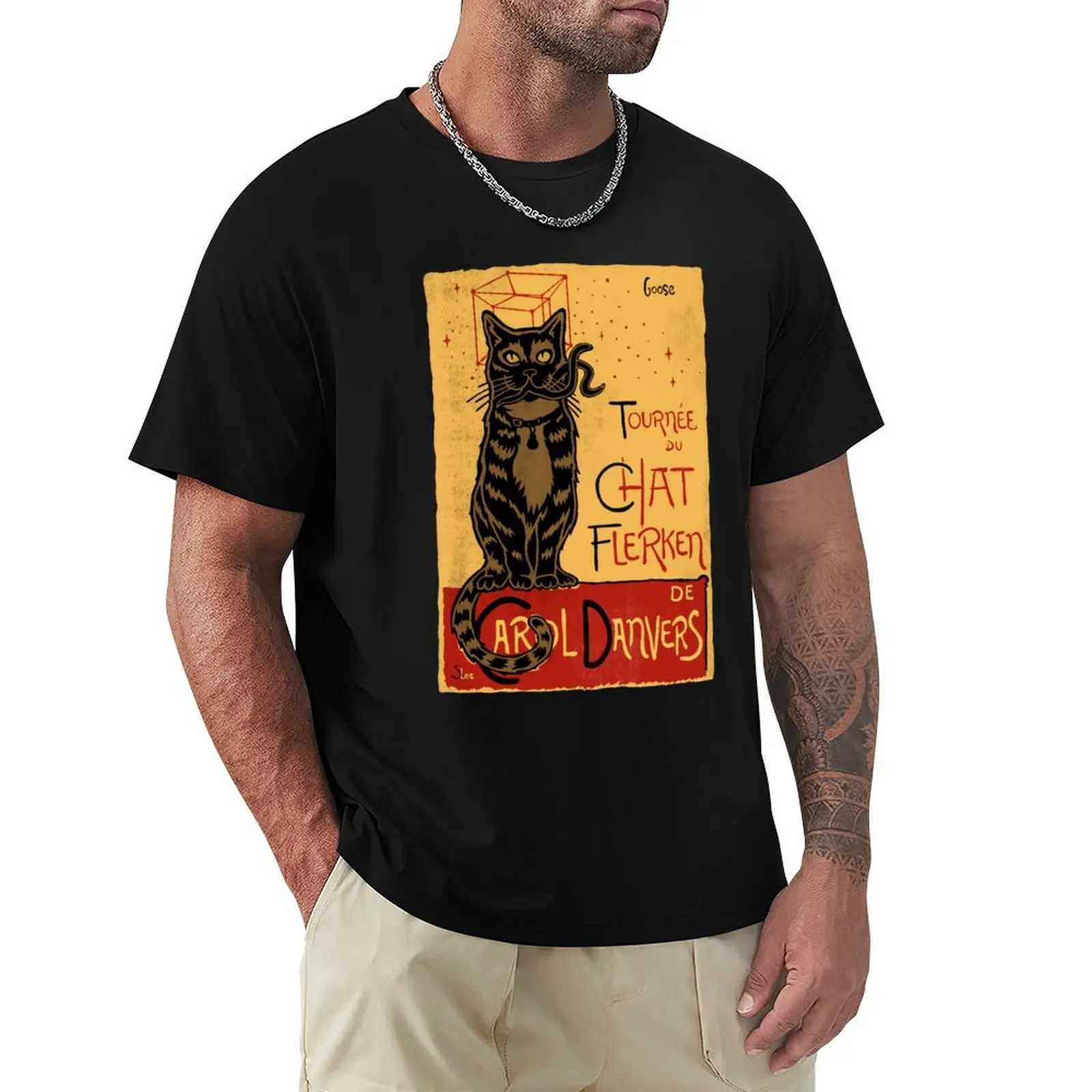 

Chat Flerken (воротник с GoodIdeaRyan), дизайнерские рубашки, летние мужские футболки