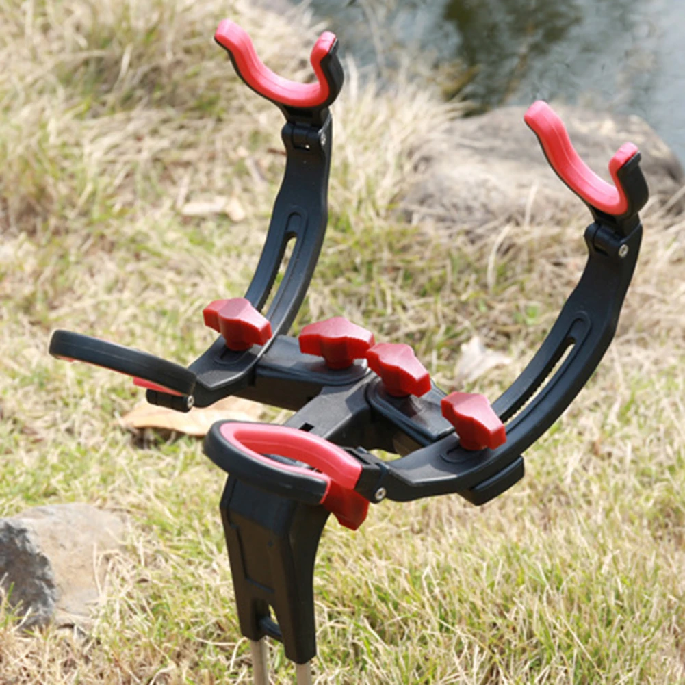 Universal Sea Lake Folding Ice Fishing Rod Holder Fishing Pole Support Stand
