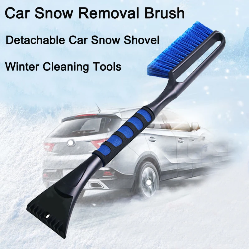 

Car EVA Snow Shovel Multifunctional Snow Shovel Long Rod Deicing Ice Sweep Tool Snow Removal Brush For Winter Car Accessories
