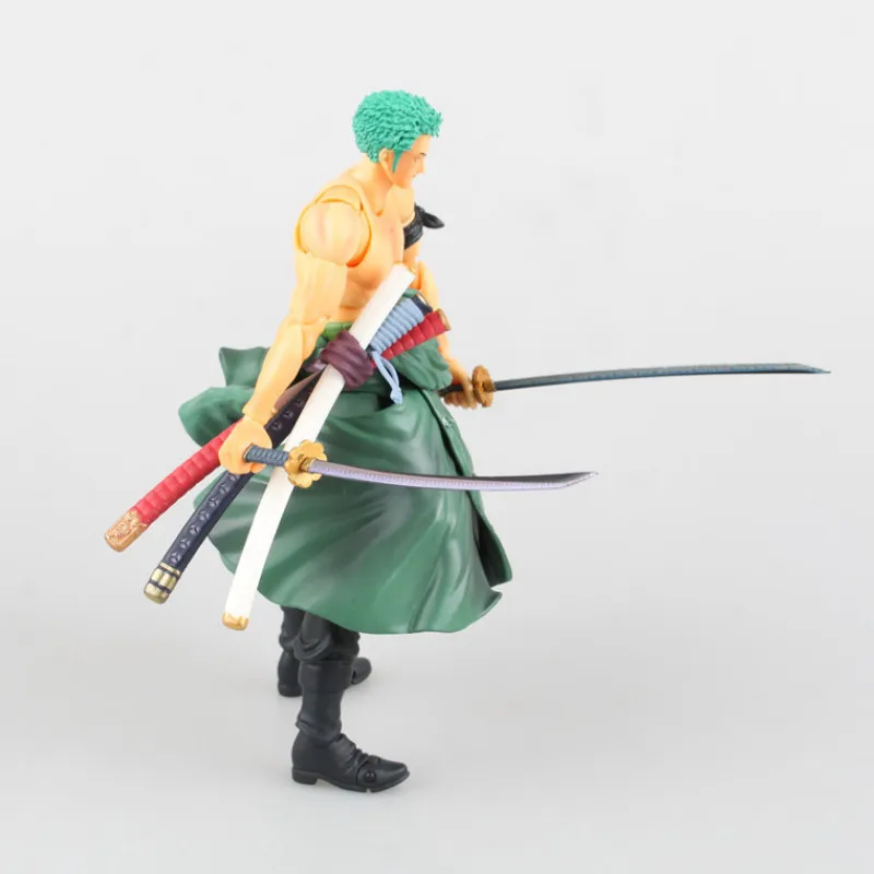 18cm One Piece Gk Roronoa Zoro Action Figure Interchangeable Head Figures Rengoku  Oni Giri Battle Scene Statue Pvc Figma Toys - Action Figures - AliExpress