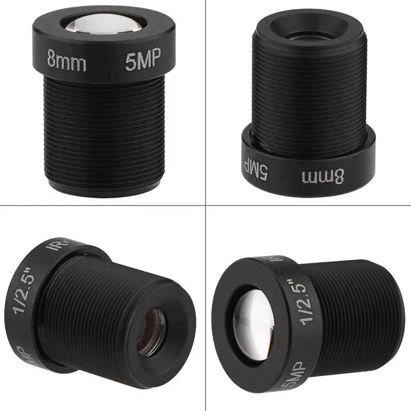 B03B-블랙 싱글 보드 컴퓨터 렌즈 8Mm 5MP HD 네트워크 다기능 편리하고 실용적인 휴대용 보안 감시 렌즈