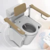 Mobillty Care Bathroom Modern Electronic Toilet Booster With Electric Bidet Seat And Ceramic Pan For Aging Groups Toilet Lifter 1