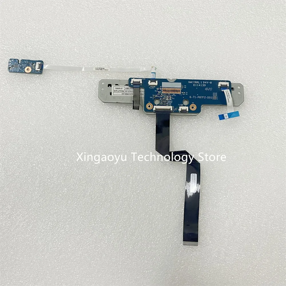 

Original For CLEVO P870TM P870 Touch Pad Button 6-23-KP65R-023 6-71-P87F2-D01 6-71-P87K4-D01 100% Tested Perfectly