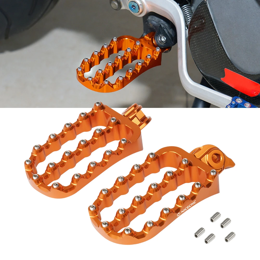 Motorcycle Foot Pegs Pedals Foot Rests For Ktm 690 790 950 990 1090