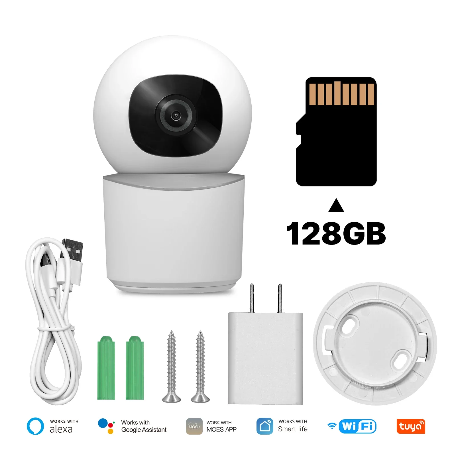 Camera with 128G SD
