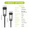 Solar Pathway Lights Outdoor Bright Waterproof Solar Garden Decorative Landscape E27 Bulb Lights for Walkway Driveway Lawn Patio 4