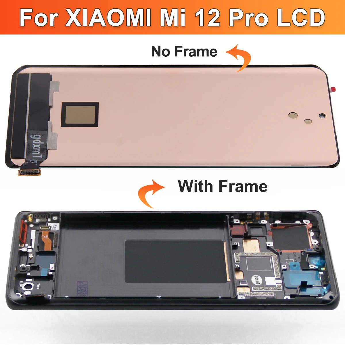 Écran OLED Complet Avec Châssis Pour Xiaomi 12 Pro - Neuf Générique
