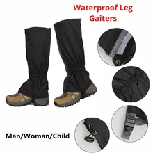 

Outdoor Hiking Boot Gaiter Adult Child Waterproof Snow Leg Legging Cover Hunting Winter Camping Climbing Warm Protection Equips