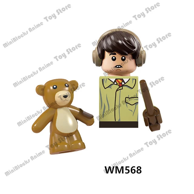 WM6040 WM6041 WM6059 WM6045 Movies Magic World plastic assembly mini action figure building blocks Bricks Toys birthday gifts WM568