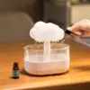 Cloud Rain Humidifier Water Drip 200ml Cloud Aromatherapy Essential Oil Diffuser with Diffuser with 7 Colors LED Light 5