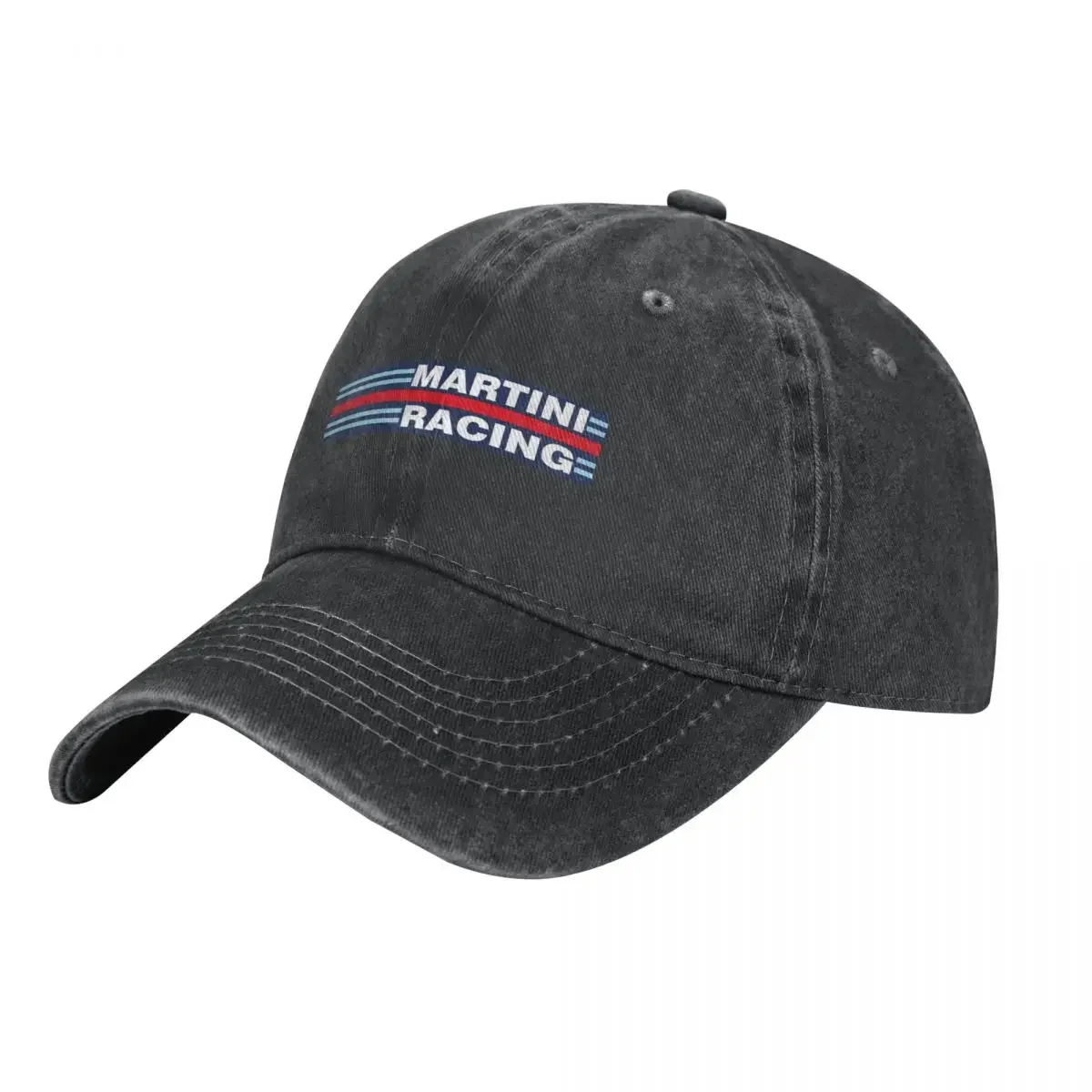Martini Racing Stripe Cappello Da Cowboy Cappello Uomo Luxury Luxury Hat Rave Beach Outing Caps Donna Uomo