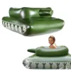 Inflatable Tank Swimming Pool Float With Water Squirt Cannon Summer Outdoor Water Playing Game Toys For Adult Kids Gifts 1