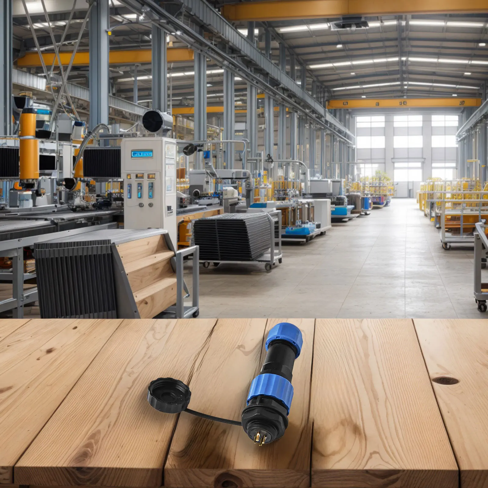 SP16 Waterproof Circular Socket Connector IP68 Rated with 2 to 9 Pins Essential for Low Frequency Applications