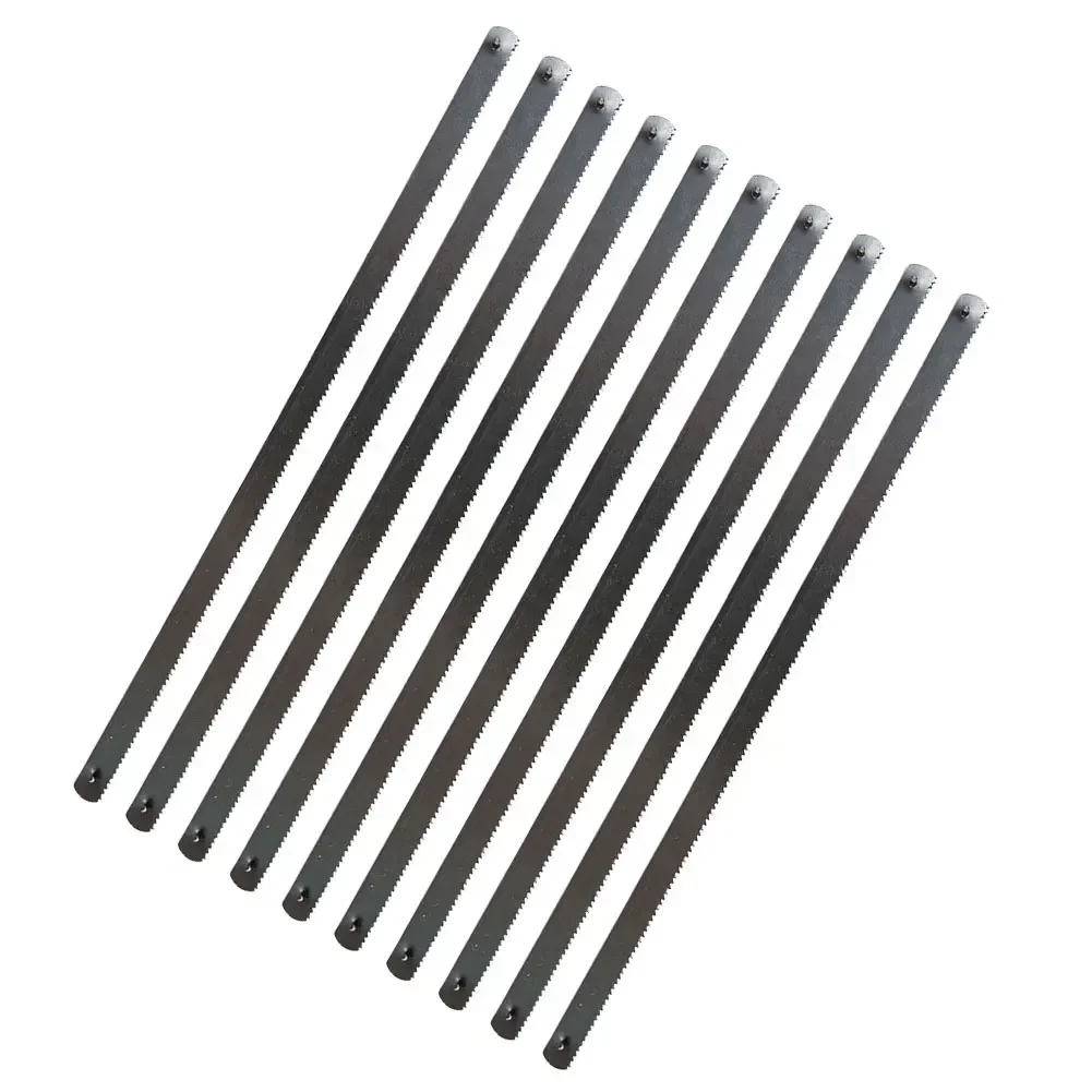 10pcs Mini Hacksaw Blades Steels 150mm 24T Reciprocating Saws Blades Wood Cutters Cutting Plastics Metal Woodworking Tools 5