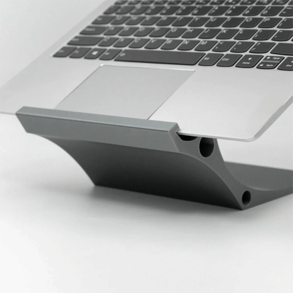 고품질 휴대용 노트북 거치대, 각도 조절 가능한 노트북 라이저, 인체공학적 3D..