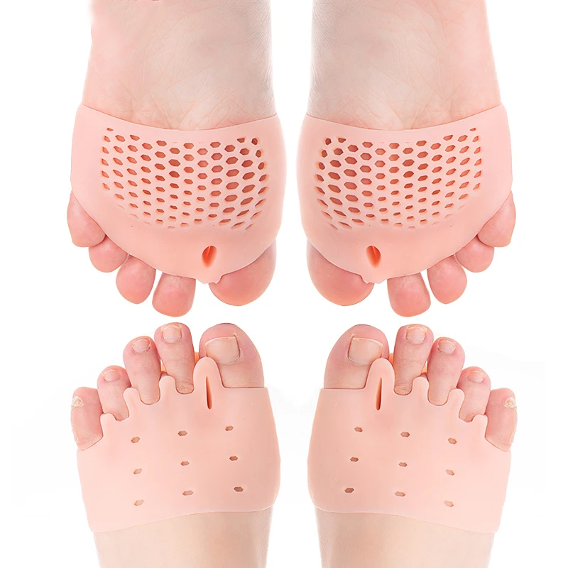 Silicone Bunion Corrector Toe Separator Bunions Toe Corrector Valgus for Haluksy Finger Separator Hallux Valgus