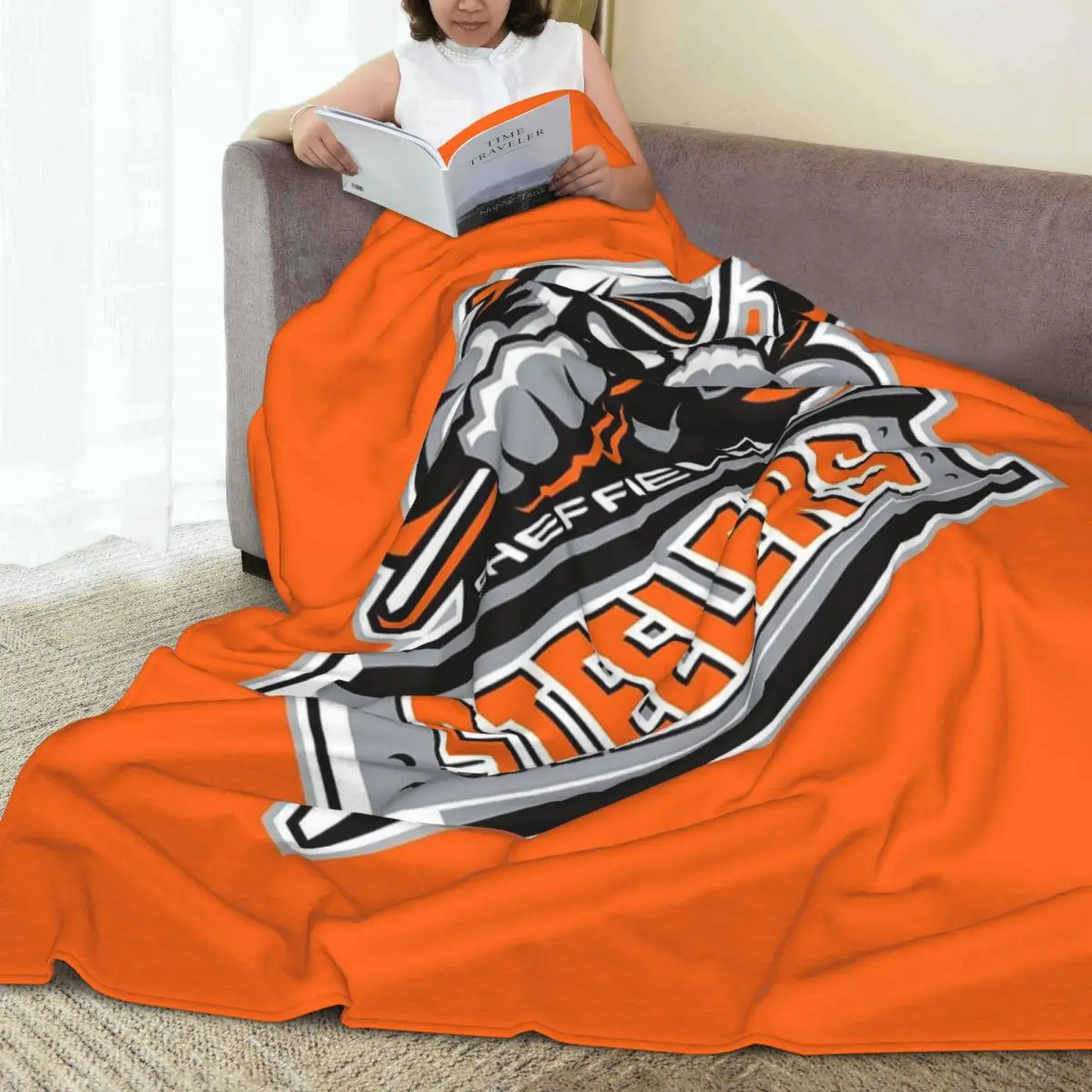 Sheffield Steelers Blanket Flannel Lightweight Sofa Throw Blankets For Couch Bedding Office Throws Bedspread Quilt 5