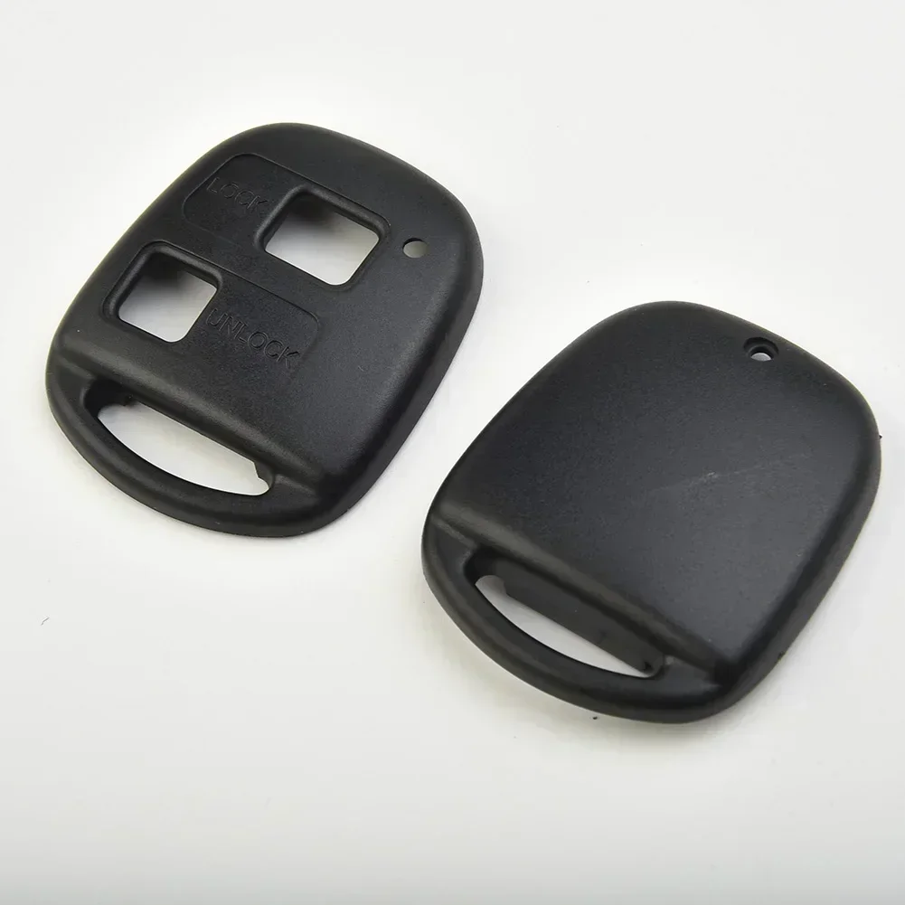 Remote Car Key Case 2-Buttons Pad Micro Switch Anti-Scratch Shell For Toyota For Yaris-Estima Pixis For RAV4 Corolla