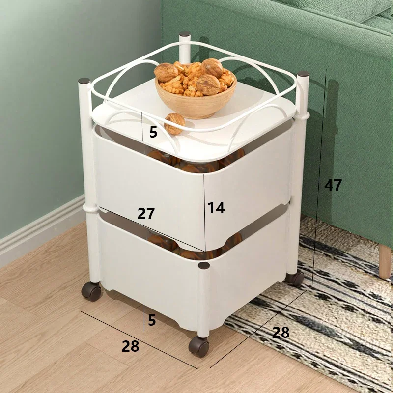 

Minimalist Nordic Cosmetic Salon Trolley Salon Manicure Lash Pedicure Trolley Carrito Snack Tea Auxiliar Beauty Furniture BLST