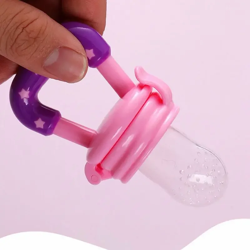 Milk Feeding Bottle Nibbler Infant Fruit Feeder with Box Fresh Food Fruit Toys Toddlers Feeding Supplies