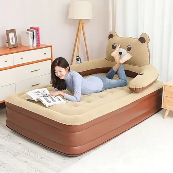 어린이 안전 에어레이트 침대, 프린세스 캠핑, 심플한 접이식 에어레이트 침대 프레임, 북유럽 여행, 유아 살롱 가구