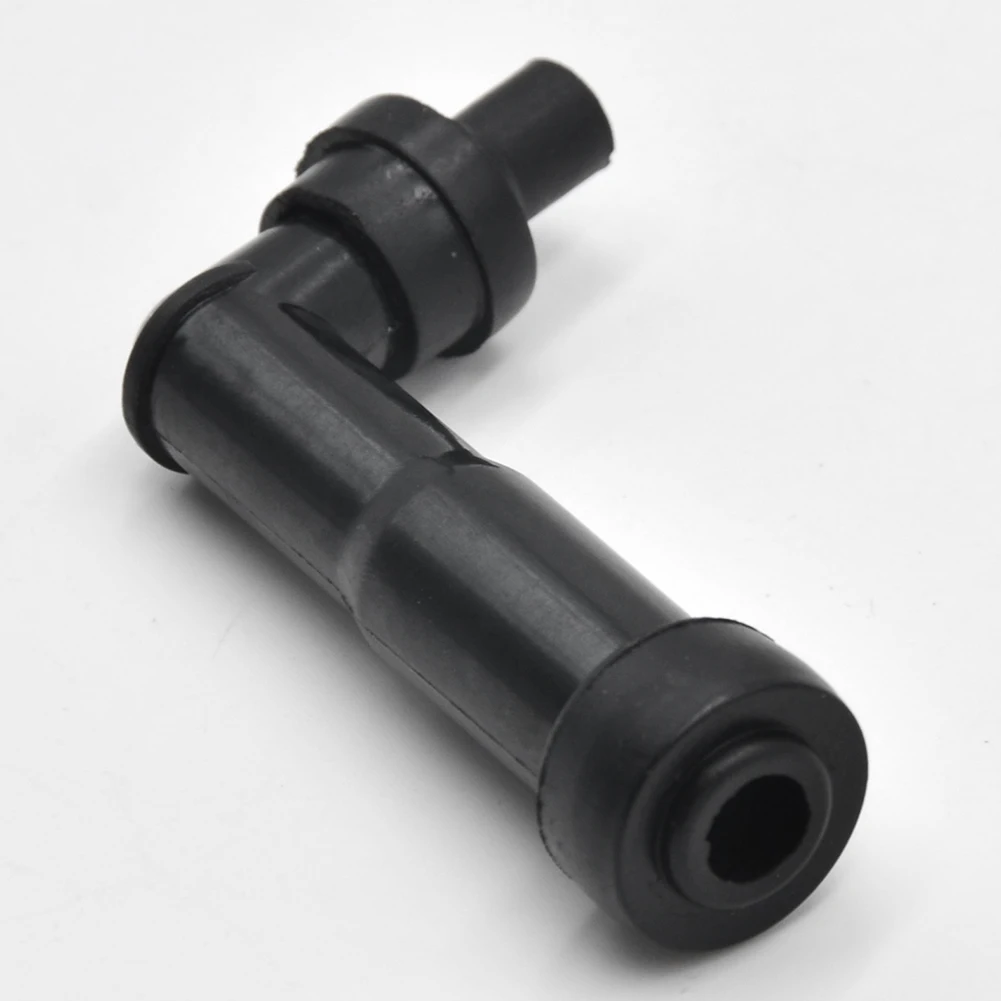 10mm 12mm Motorcycle Ignition Spark Plug Cap 102 Degree Motorbike Resistor Cover Rubber Resistor Cover for 10mm/12mm Threaded