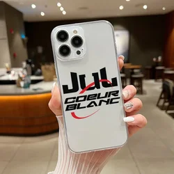 Rapper JuL C'est Pas Des Lol Transparent Phone Case Cover - iPhone 7 8 or SE (Style 1)