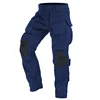 Men Combat Cargo With Knee Pads Multicam CP Camouflage Military Tactical Work Hunting Pants Clothing 2