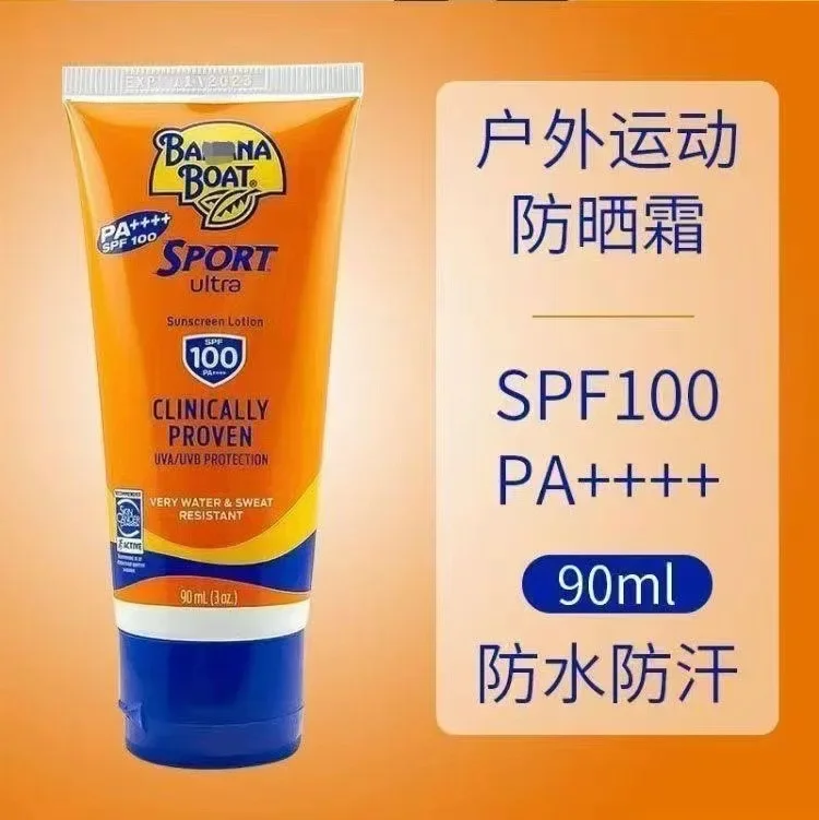 1pc / 3pcs SPF100 Sunscreen Moisturizing Waterproof Sweatproof Isolation UV Unisex 90ml Skin Skincare