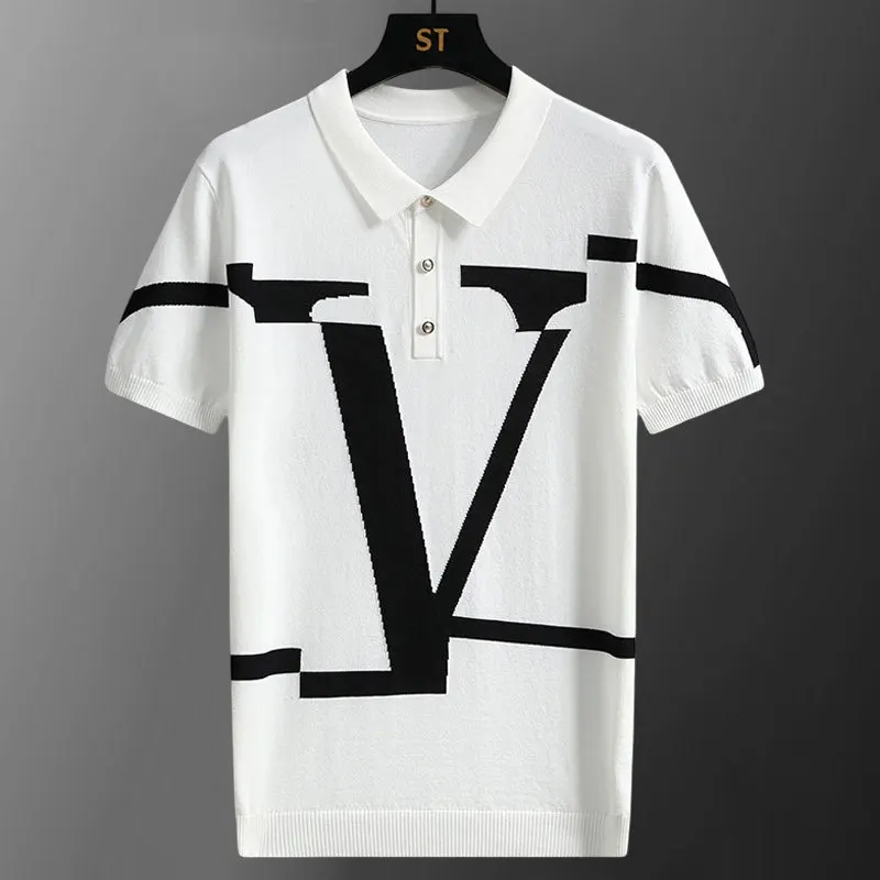 NEW FASHION Louis Vuitton Luxury Brand Polo Shirt