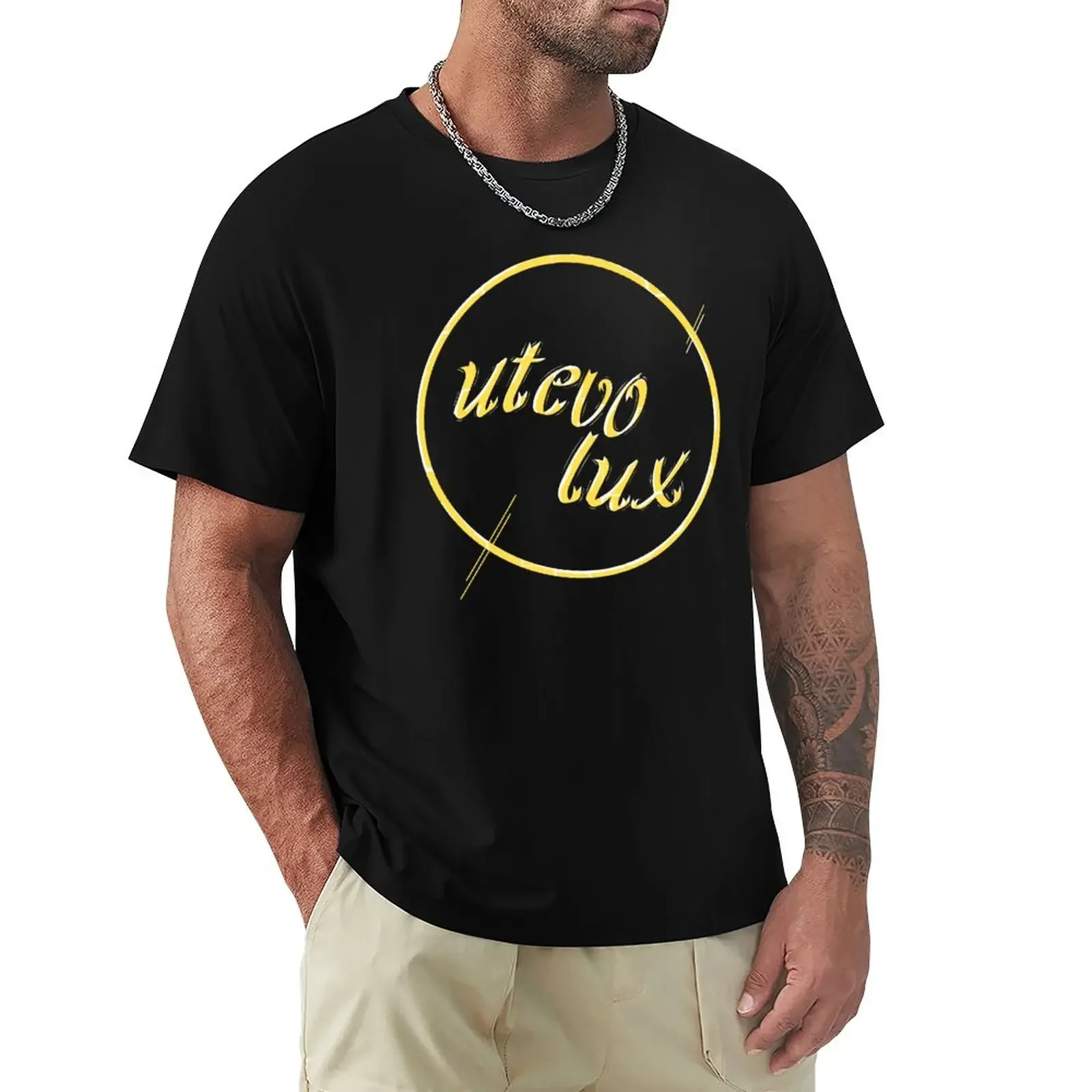

Tibia: utevo lux T-Shirt anime sports fans Short sleeve tee heavyweights oversized t shirts for men