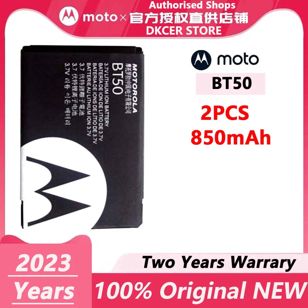 

Original Phone Battery for Motorola Moto, BT50, BT51, BQ50, 850mAh, A1200, A630, A732, BA250, C160, C193, C290, C975, C980, V360