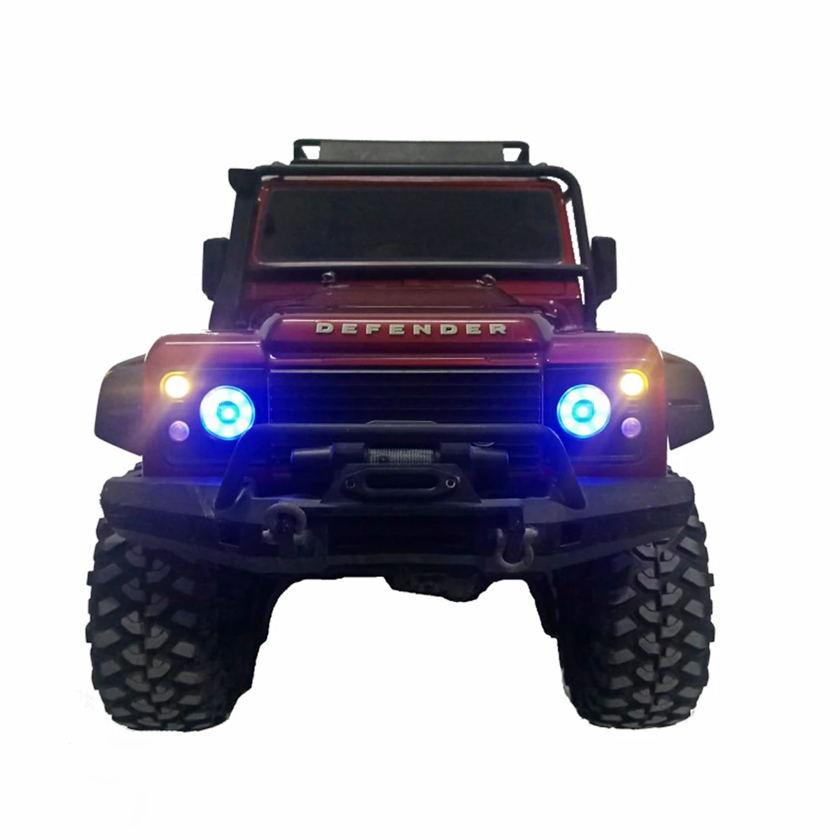 TRX4 LED Light Kit Angel Eyes Headlight Tail Brake Turn Signal Side Lamp  for 1/10 RC Rock Crawler TRX-4 Defender Body Upgrade - AliExpress