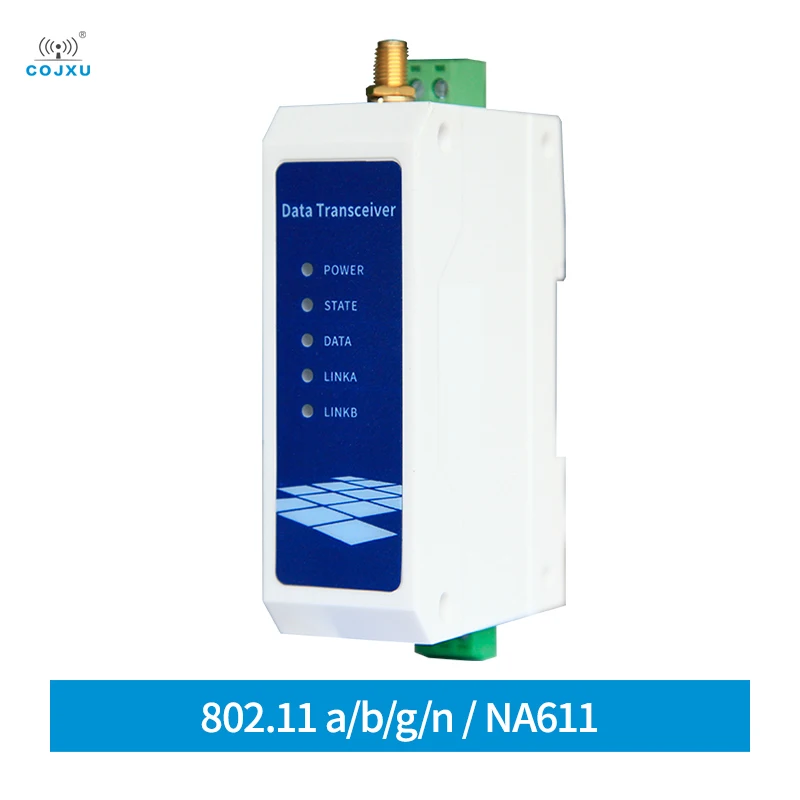 CC3235S 2.4/5.8GHz 18.5dBm Dual-band WiFi Serial Server Device RS485  WiFi DC 8 28V High performance High Reliability NA611 0 200℃ 0 350℃ high temperature pressure transmitter 0 60mpa to 4 20ma 0 10v rs485 m20 1 5 hydraulic pressure sensor transducer