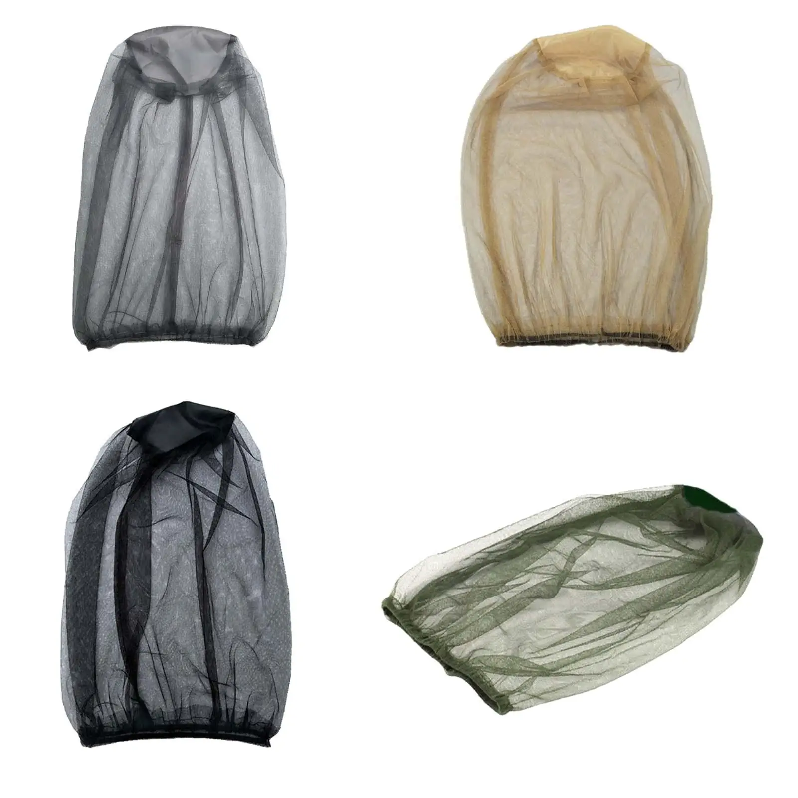 

Head Net Mesh Screen Net Face Head Protector Face Neck Netting Hood for Camping Adventure Gardening Climbing Outdoor Activities