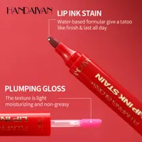 6-color double-ended lip pencil, lip oil, liquid watercolor lip pencil, moisturizing and easy-to-apply lip gloss 4